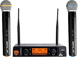 Nady DW-22-HT-ANY Dual Digital Wireless Handheld Microphone System — main product image