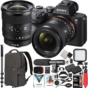 Sony E40SNILCE7RM3ABX8 a7R III 20mm Lens Bundle
