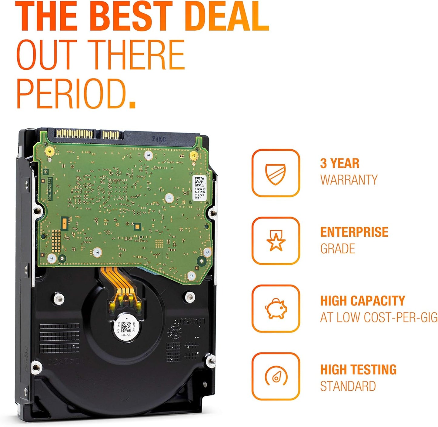 Western Digital HGST He10 10TB SATA HDD (Renewed)