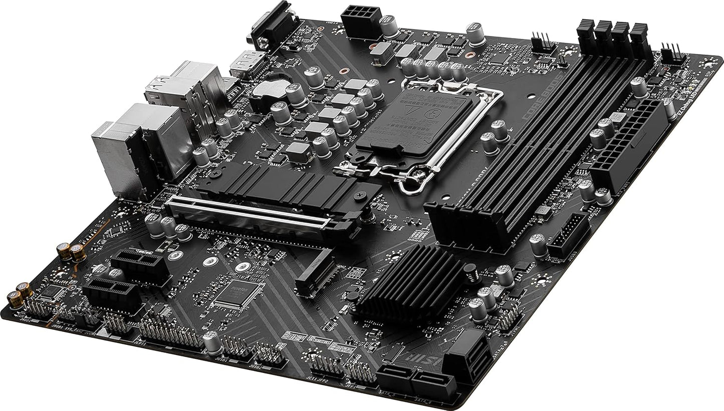 MSI PRO B760M-P DDR4 Motherboard Intel 12th/13th/14th Gen