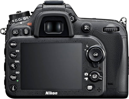 Nikon D7100 24.1MP DX-Format Digital SLR Camera (Renewed)