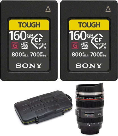 Sony CFexpress 160GB Type A Memory Card Bundle