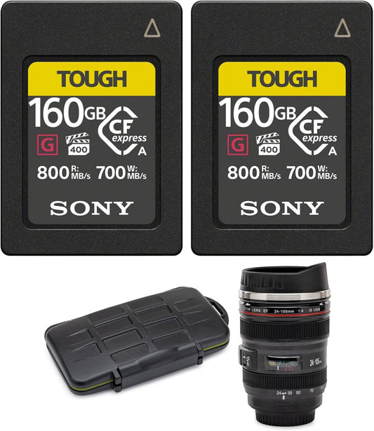 Sony CFexpress 160GB Type A Memory Card Bundle