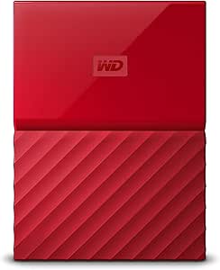 Western Digital WDBS4B0020BRD-WESN Red 2TB Portable Drive Renewed