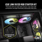 Corsair CO-9051018 iCUE Link RX120 RGB Fan Triple Pack