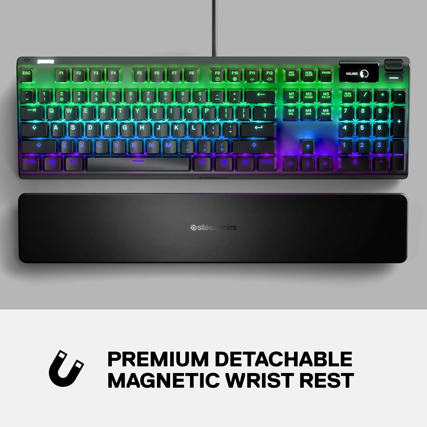 SteelSeries Apex 7 64623 Mechanical Gaming Keyboard Red Switch RGB