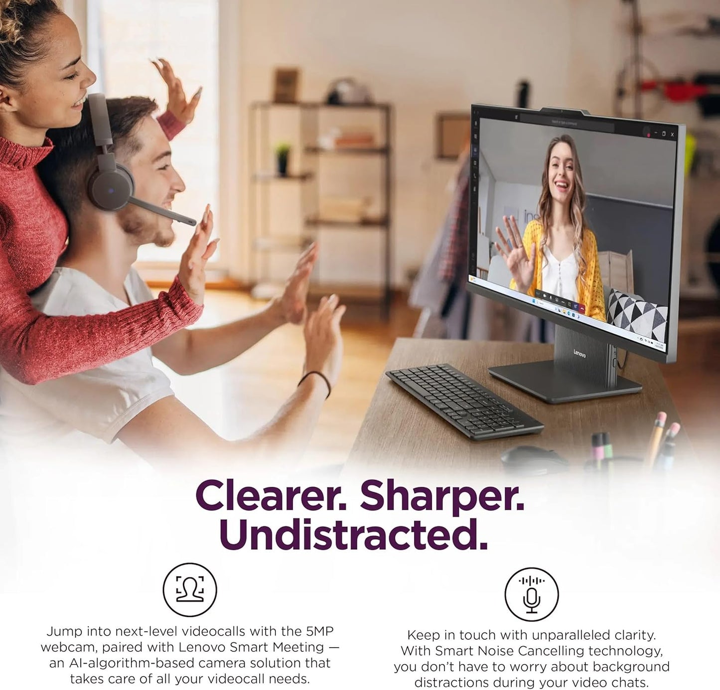 Lenovo ThinkCentre AIO Intel U300 All-in-One Desktop