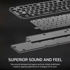 Corsair CH-911911E-NA K70 CORE TKL RGB Gaming Keyboard