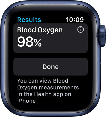Apple MG143LL/A-cr Watch Series 6 40mm Blue (Renewed)