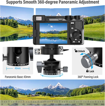 Sirui GH30 Low Profile Tripod Head Quick Release