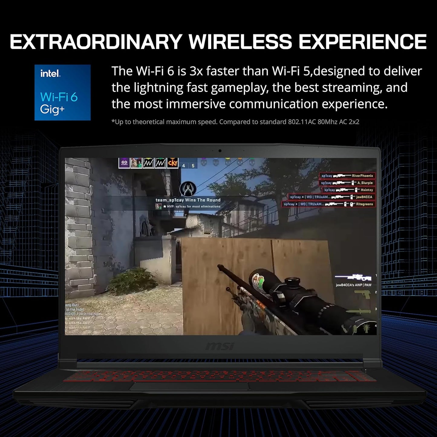 MSI THIN GF63 i5 RTX 2050 144Hz Gaming Laptop Bundle