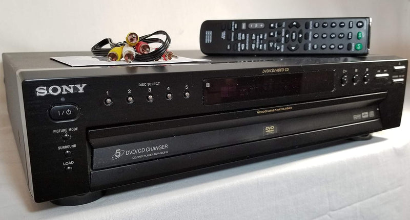Sony DVP-NC615/B - 5-Disc DVD Changer - MP3 Playback — main product image