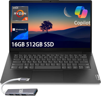 Lenovo V14 Laptop Ryzen 5 FHD Business Laptop
