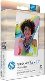 HP HPIZL2X320-ZL Sprocket Zink Sticky Photo Paper