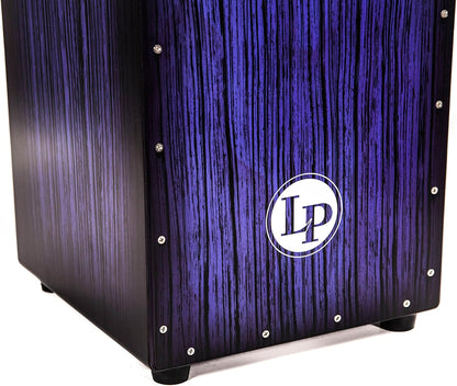 Latin Percussion LPA1332-BBS Aspire Accents Wire Cajon Blue Burst