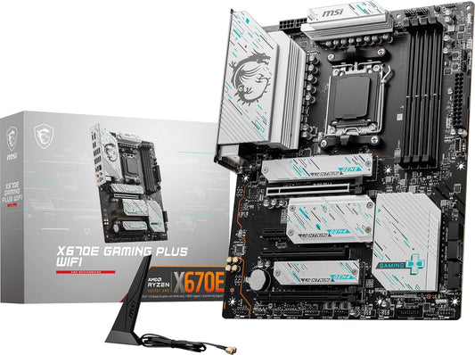 MSI X670E GAMING PLUS WIFI AMD Motherboard