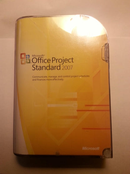 Microsoft 076-03745 Project Standard 2007 (Old Version)