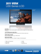 Panasonic TC-L42U30 42-Inch 1080p 120Hz LCD HDTV