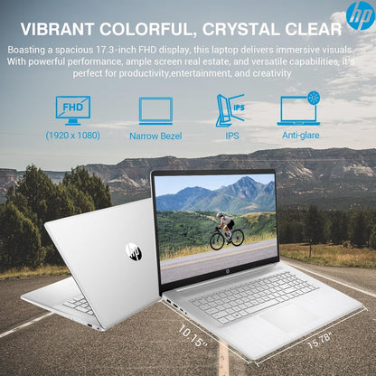 HP 2025 Flagship 17 Ryzen 5 Laptop - 1.5TB Storage