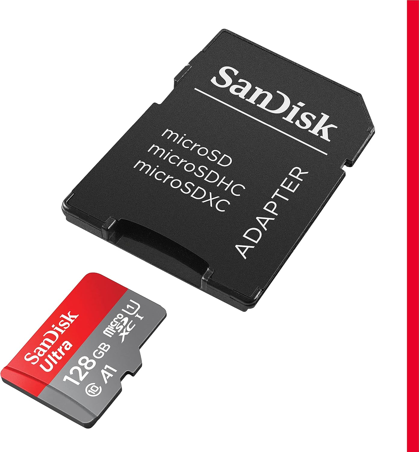 SanDisk SDSQUAB-128G Ultra 128GB 2-Pack MicroSD Card