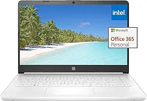 HP Laptop Intel N4120 14" Ultralight Student Laptop