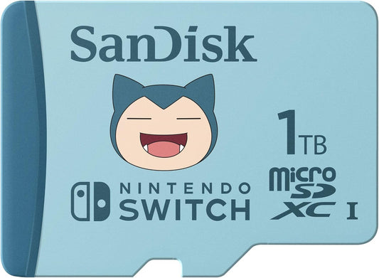 SanDisk SDSQXAO-1T00-GN6ZK 1TB Nintendo Switch Pokémon microSDXC