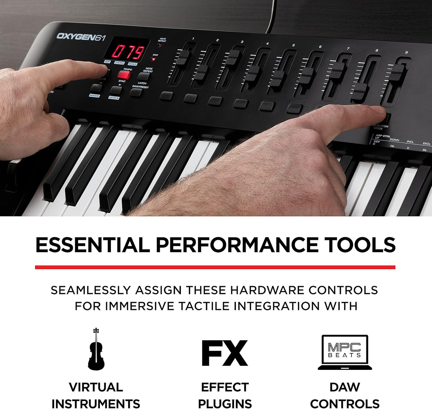 M-Audio Oxygen 61 MKV USB MIDI Keyboard Controller