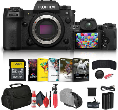 Fujifilm 16756924 X-H2S Mirrorless Camera Bundle