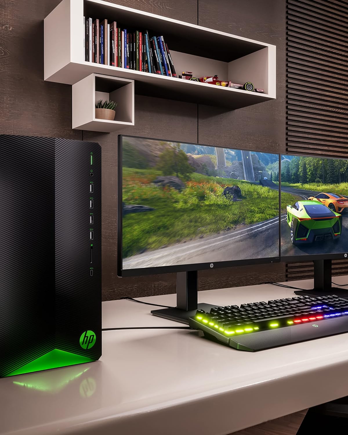 HP TG01-2022 Pavilion Gaming Desktop Ryzen 3 RX 5500 512GB SSD