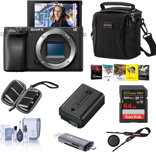 Sony a6400 Alpha Mirrorless Camera Bundle