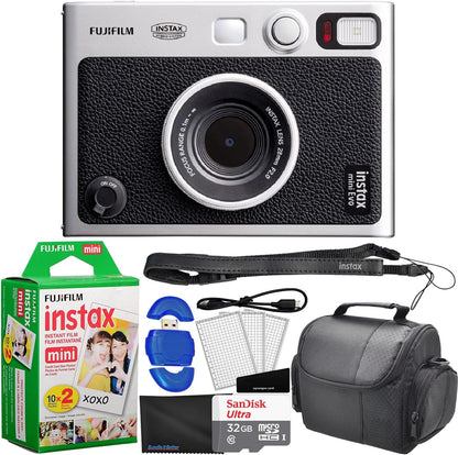 Fujifilm 16745183 Instax Mini EVO - Instant Camera Bundle