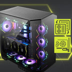 MSI PANO100LPZ MAG PANO 100L PZ Premium Gaming PC Case
