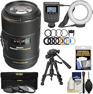 Sigma K-90670-03 105mm f/2.8 Macro Lens Kit Canon