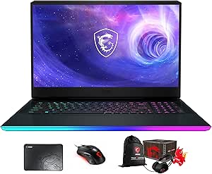 MSI RaiderGE7612255-3795-257429 Gaming Laptop RTX 3080 Ti 8TB SSD