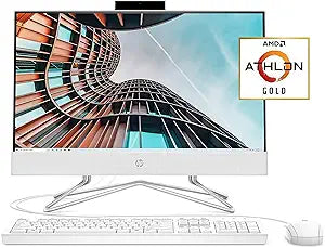 HP 22-df0022 All-in-One PC - AMD Athlon, 256GB SSD
