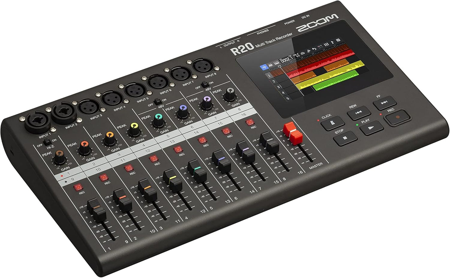 Zoom R20 16-Track Digital Recorder/Interface