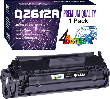 Dell Q2612A Compatible 12A Toner Cartridge - Black