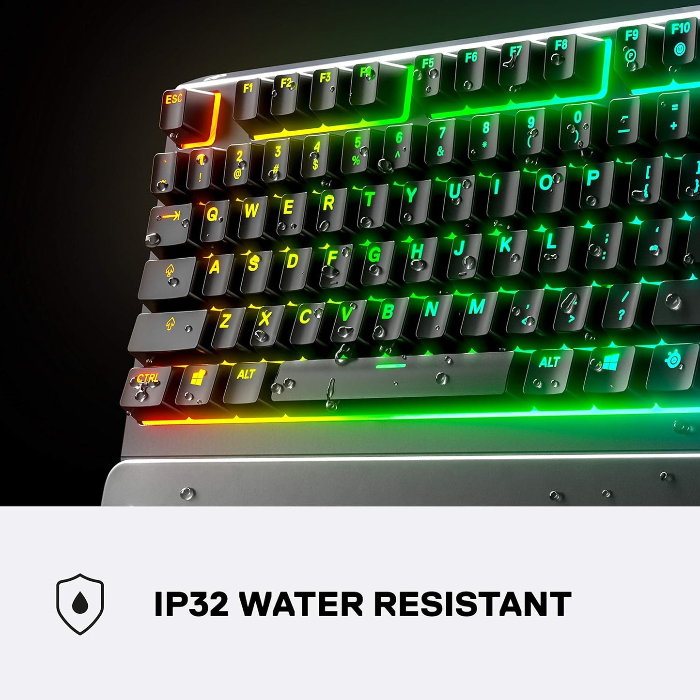 SteelSeries 64812 Apex 3 RGB Gaming Keyboard - Renewed