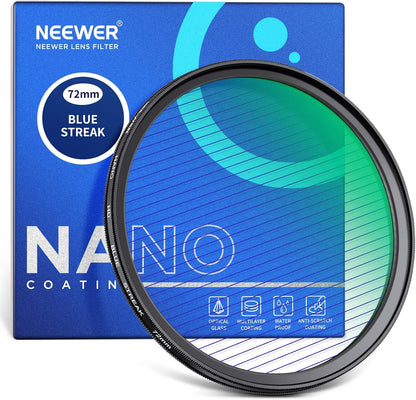 Neewer NW SERIES S 72mm Blue Streak Filter