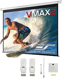 Elite Screens VMAX150XWV2 150" Electric Projector Screen