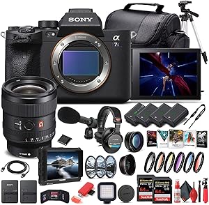 Sony ILCE7SM3/B Alpha a7S III Full-Frame Mirrorless Camera Bundle - Renewed