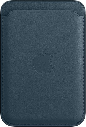 Apple MagSafe Leather Wallet for iPhone Baltic Blue — main product image