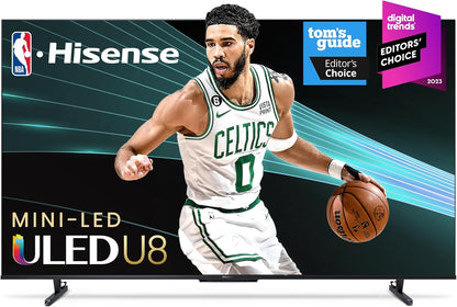Hisense 75U8K 75-Inch ULED Mini-LED Google TV (Renewed)