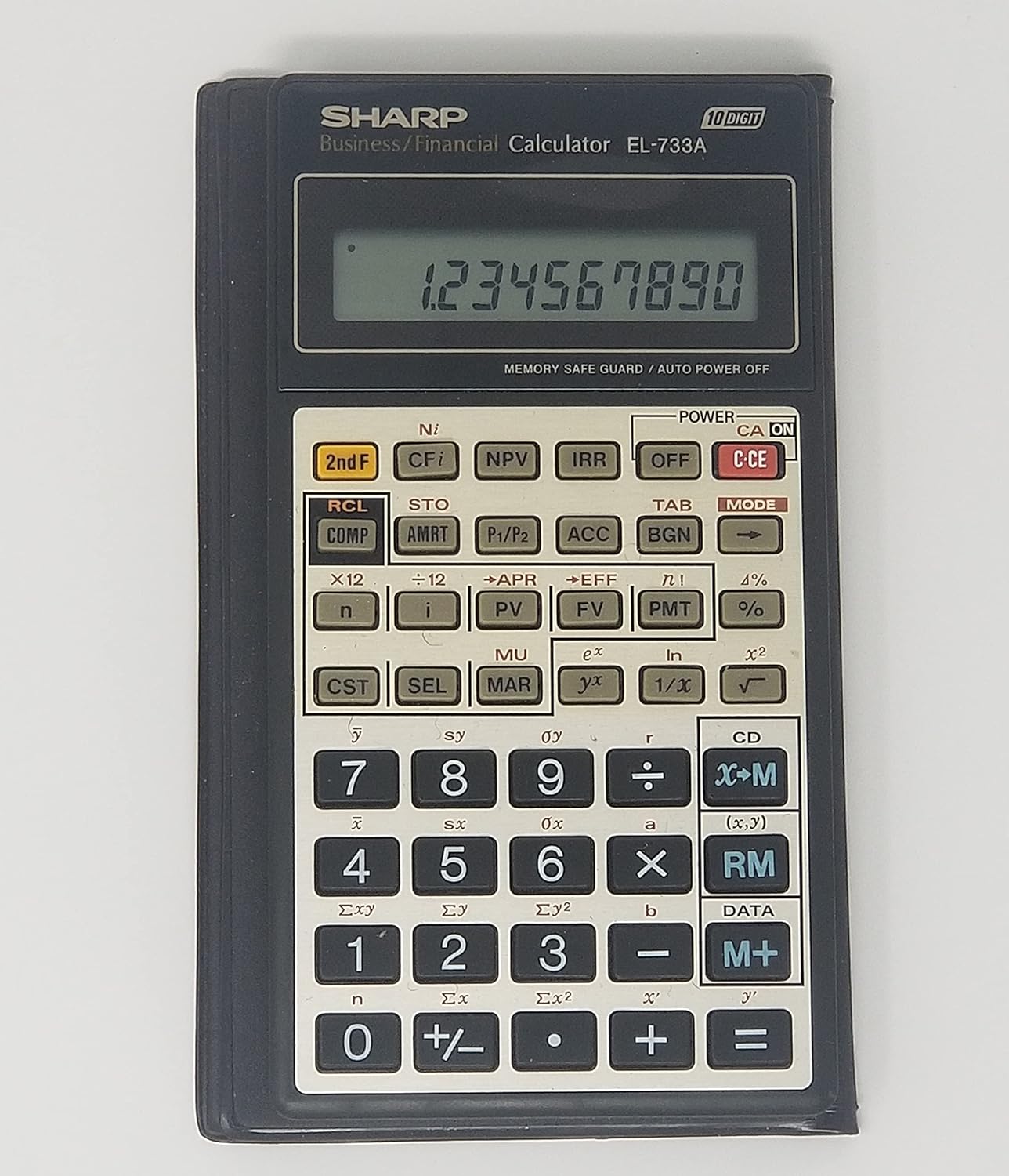 Sharp EL-738C Financial Calculator