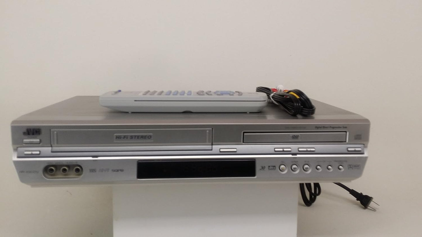 JVC HRXVC27U DVD/VRC Combo Progressive Scan Silver