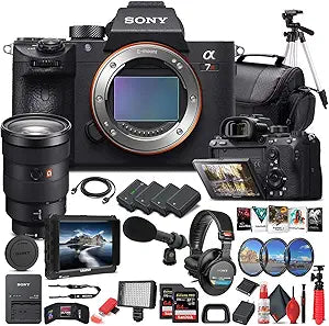 Sony Alpha a7R III Mirrorless Camera 24-70mm Lens Bundle Renewed