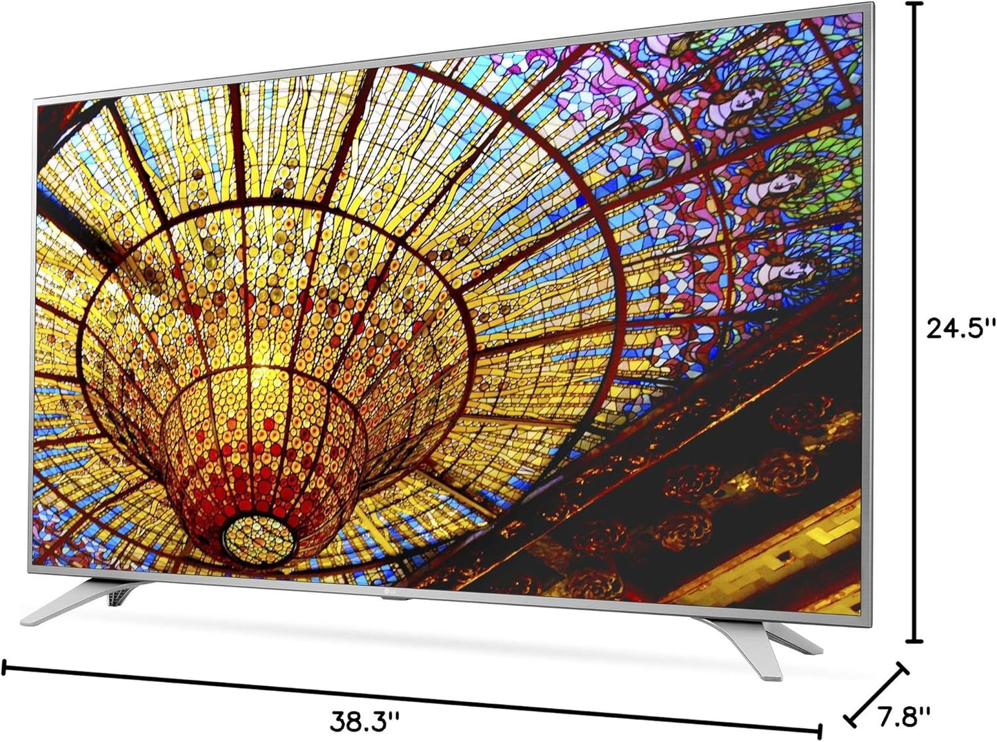 LG 43UH6500 43-Inch 4K Ultra HD Smart LED TV