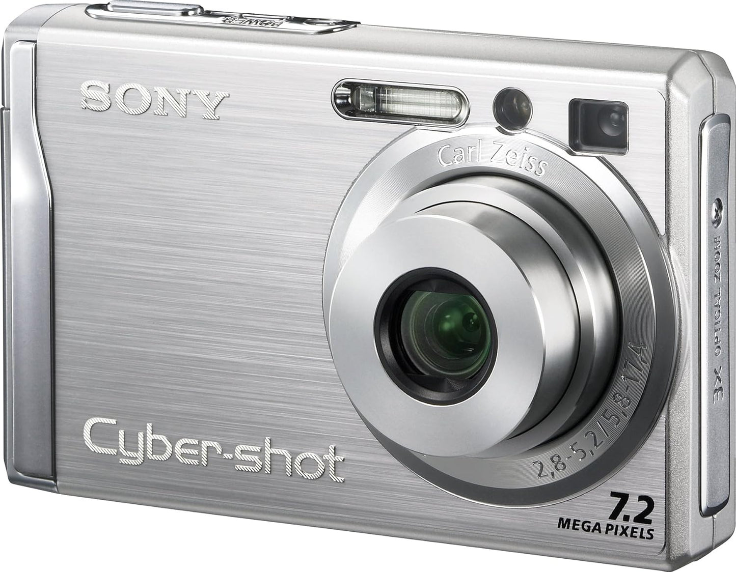 Sony DSCW80 Cybershot 7.2MP Digital Camera - 3x Optical Zoom