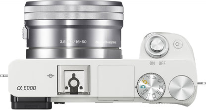 Sony ILCE6000L/W Alpha a6000 Mirrorless Camera 16-50mm