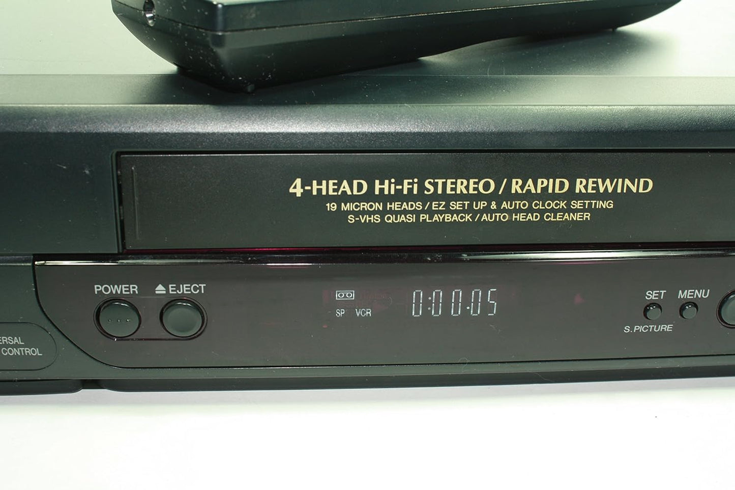 Sharp VC-H992U Hi Fi Stereo Rapid Rewind VCR Player